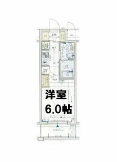 クリスタルグランツ大阪センターSt.【10階】の間取り