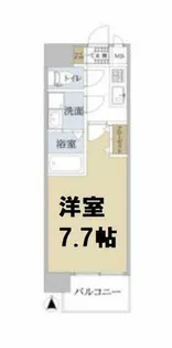 サムティ福島VIVENTE【805号室】の間取り