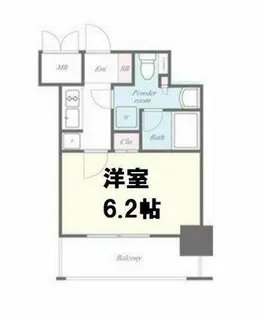 セイワパレス大今里【603号室】の間取り