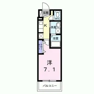 ヒカルサ京都御薗橋通【3階】の間取り