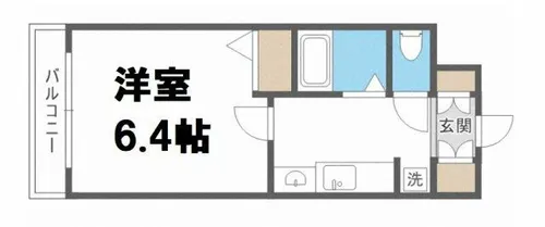 エステムコート梅田・天神橋リバーフロント【13階】の間取り