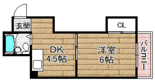 臼井ビル【2階】の間取り