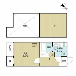 HALS-HOME【2階】の間取り