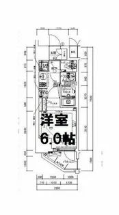プレサンス天満橋チエロ【3階】の間取り