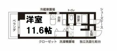 ブランメゾン堀川【3階】の間取り