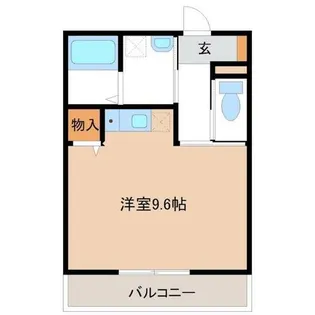 ヴィラフローラ【306号室】の間取り