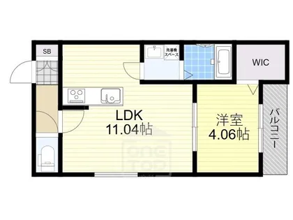 イル・フィオーレ一津屋【2階】の間取り