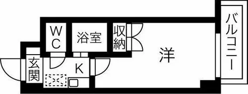 ハイム金山南【8階】の間取り