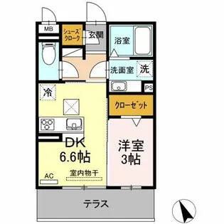グランゲート東刈谷【3階】の間取り