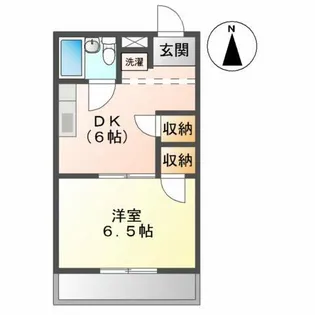 エルハイムユー【2階】の間取り