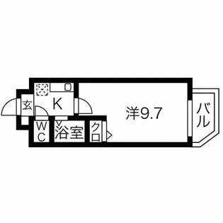 シティライフ池下【4階】の間取り