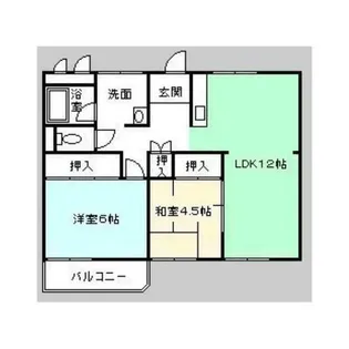アネックス【202号室】の間取り