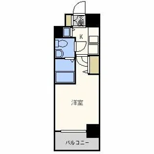 エスリード梅田北【9階】の間取り
