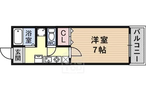 ヴィラージュ吉田【3階】の間取り