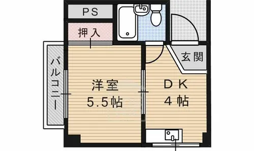 Avanti下穂積【2階】の間取り