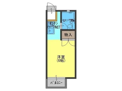 メイプルハイツ【2階】の間取り