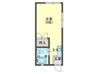 メイプルハイツ【1階】の間取り