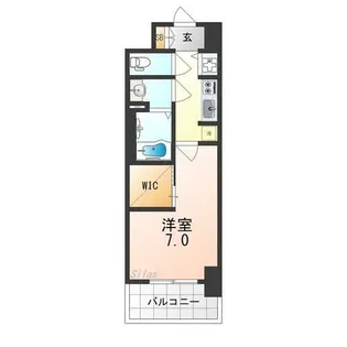 S-RESIDENCE堺浜寺axial【9階】の間取り