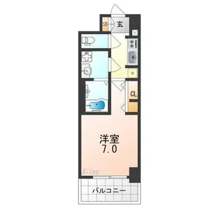 S-RESIDENCE堺浜寺axial【10階】の間取り