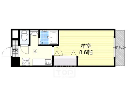 ハイツクローバー2【3階】の間取り