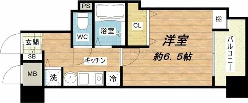 ランドマークシティ大阪城南第2【2階】の間取り