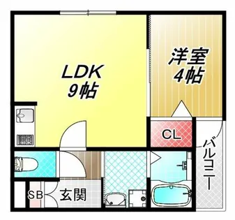 H-maison平野ノースⅣ【2階】の間取り