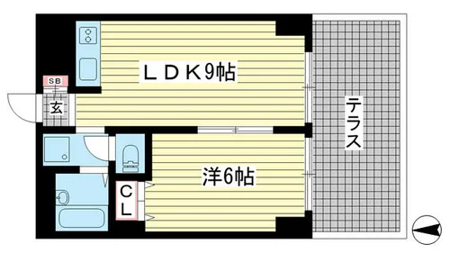 メゾン幸【302号室】の間取り