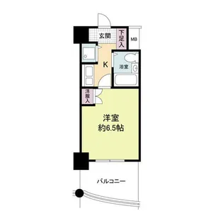 ジョイフル紫野【9階】の間取り