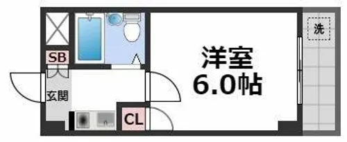 シャイニングスター【1階】の間取り