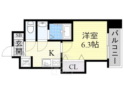 GLAD SYOUJYAKU【3階】の間取り