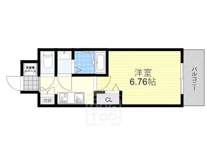 ロイス茨木奈良町【7階】の間取り