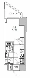 S-RESIDENCE堺筋本町Uno【8階】の間取り