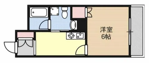 サンライフコート都島【5階】の間取り