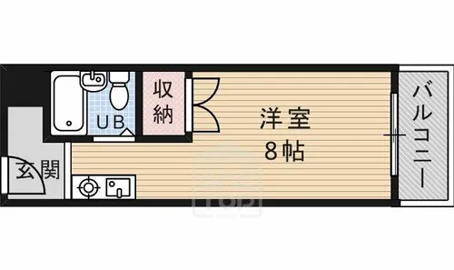 鳥飼プラザ【3階】の間取り