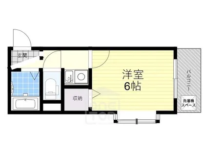 グラシュジュール【2階】の間取り