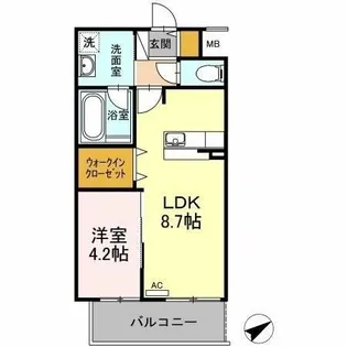 四季荘【1階】の間取り