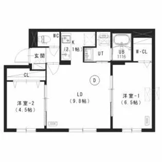新築)IRN南平岸【205号室】の間取り