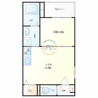 センチュリー昭和町【2階】の間取り