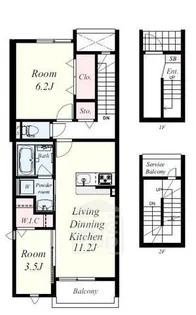 RF-Village【3階】の間取り