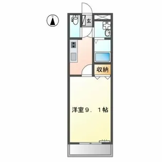 リ・ネージュ【1階】の間取り