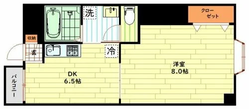 グランドゥール【4階】の間取り