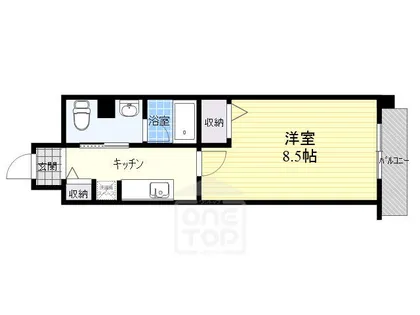 リラクシア千里【4階】の間取り