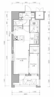 ネストピア藤崎駅前【5階】の間取り