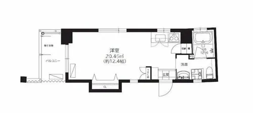 ニューガイア天神北【9階】の間取り