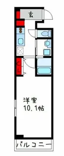 ココシュシュ【1階】の間取り