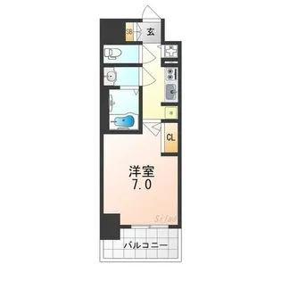 S-RESIDENCE堺浜寺axial【5階】の間取り
