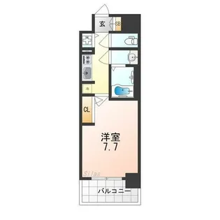 S-RESIDENCE堺浜寺axial【6階】の間取り