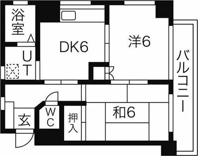 セントラルハイツ駒方【3階】の間取り