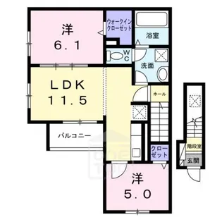 Sallier【2階】の間取り