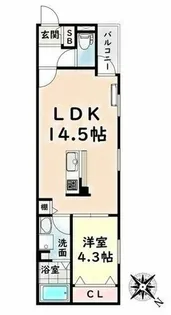 RUSCELLO笠寺【2階】の間取り